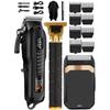 New multifunctional electric hair clipper set oil head electric clipper long endurance men's razor digital display barber scissors universal