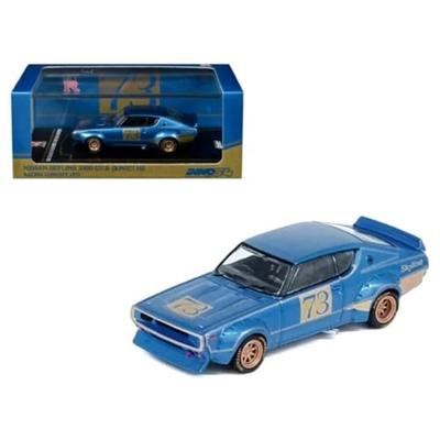 Inno Models 1/64 Nissan Skyline 2000 GT-R (KPGC110) Concept de curse Albastru Produs finit