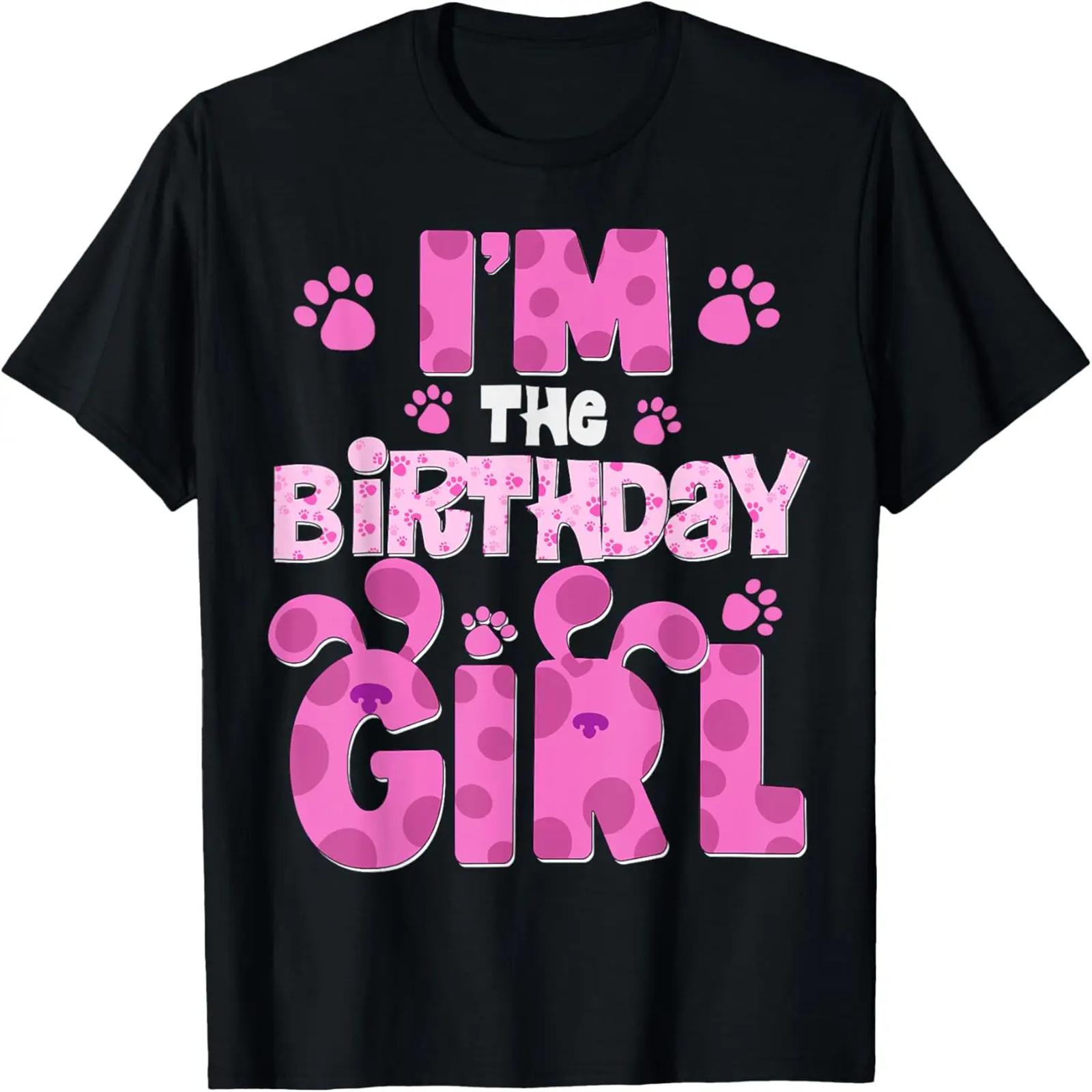 Im Of The Birthday Girl Dog Family Matching T-Shirt S