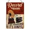 1PC Funny Wine Lover Tin Sign I Brake For Wine Metal Wall Art Bar Kitchen Decor Gift