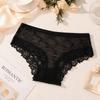 Seamless Sheer Mesh Underwear Transparent Perspective Underwear Women Lace Panties  Gifts