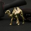 Retro Brass Camel Figurines Miniatures Home Decor Animal Statue Desktop Ornaments Gifts Room Decor Sculpture Copper Toy Gifts