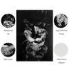 Black White Retro Fashion Photography Art Modern Movie Poster Print Vintage Animal Funny Cover Canvas Painting Room Home Deco