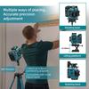 Yofidra 16 Lines 4D Laser Level Automatic 360 Horizontal Vertical Self-leveling Ultra Powerful Green Beam For 18V Battery