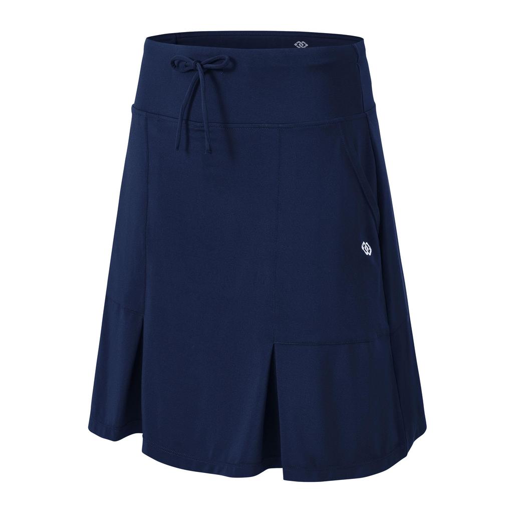 [MoFiz] Women's Sports Skirt, Golf Skirt, Long, Tennis Skirt, Plus Sizes, Pleated, Slimming Effect, Breathable, with Inner Shorts, Golf Wear, Summer A