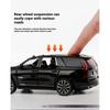 1/32 Scale Cadillac Escalade Off-road Vehicle Simulation Diecast Metal Alloy Model Car Sound Light Pull Back Collection Toy Gifts