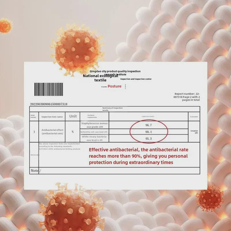 Women's Pad-Padded Antibacterial Pajamas - Spring/Autumn Sweatshirts, No Bra Needed, Loose-Fit Homewear