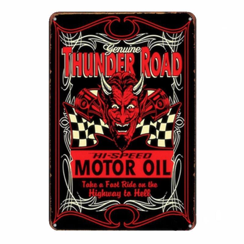 Motorcycle Metal Tin Signs for Home Decor, Wall Plaque, Art Poster, Painting, Bar, Club, Pub, A132, 20x30cm