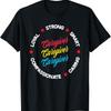 Pride Caregiver Characteristics Funny T Shirt - Men's Summer Cotton Graphic Tee