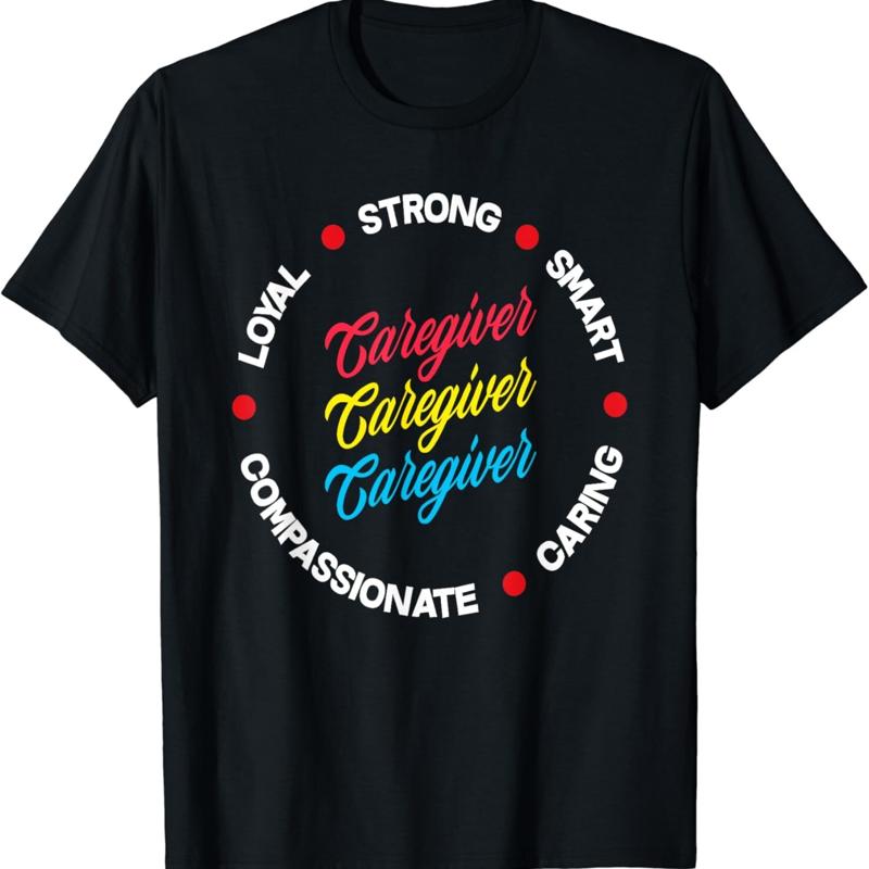 

Pride Caregiver Characteristics Funny T Shirt - Men s Summer Cotton Graphic Tee S разноцветный