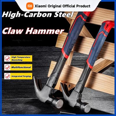 Multifunctional Claw Hammer Ramshorn Nail Hammer Engineering Handle Lightweight Portable Carpentry Window Breaking Hand Tools