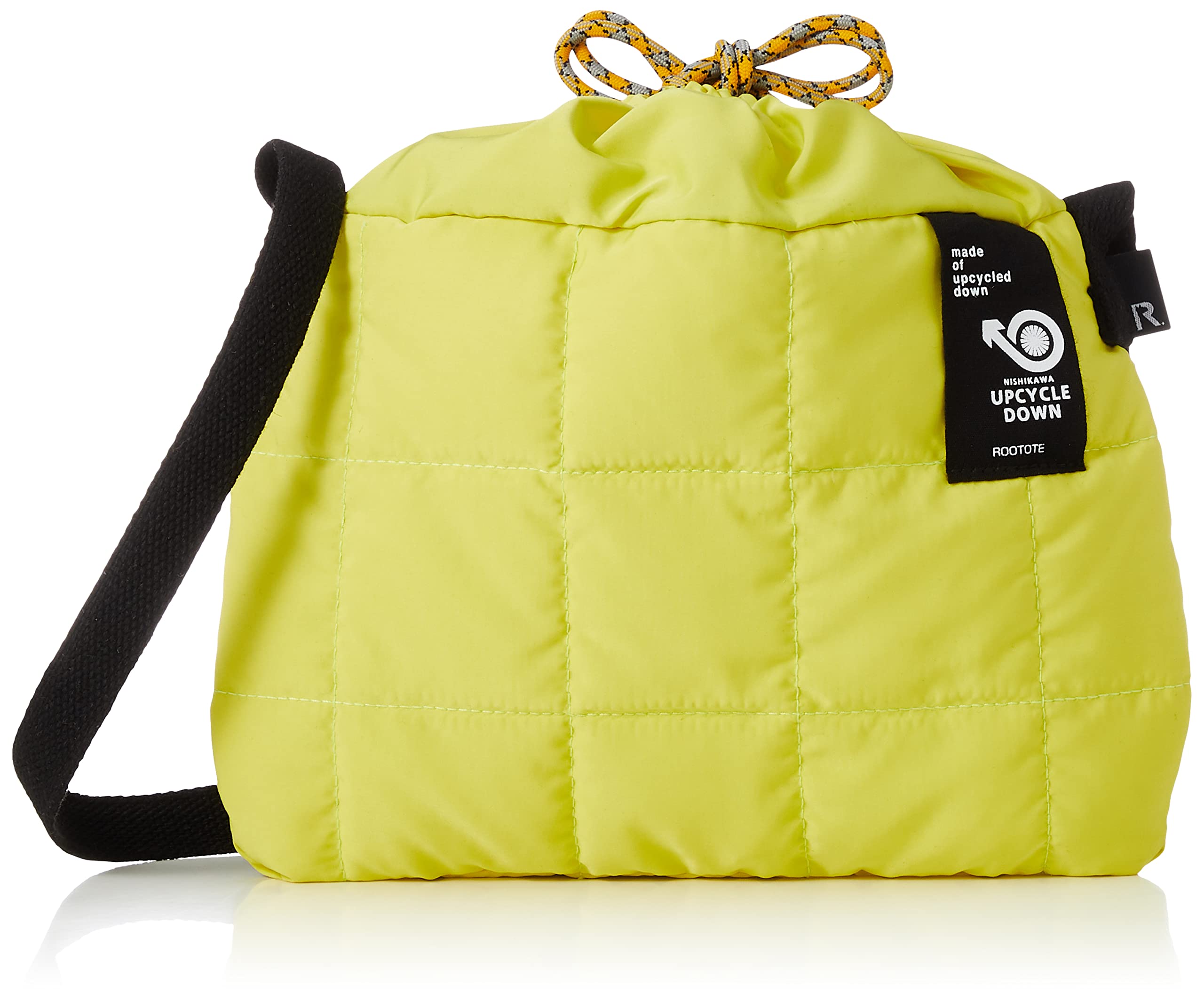 

Nishikawa Upcycled Feather Lou Shoulder Bag 6880 [Rootote] FE.UCD.lattice-A