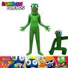 Green Friends Rainbow Cosplay Costume Kids Halloween Fancy Party Dress