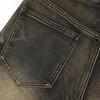 Washed and Worn Denim Shorts Men's Loose Casual Straight-leg Over-the-knee Five-point Pants Vibe Tide Brand High Street American Style