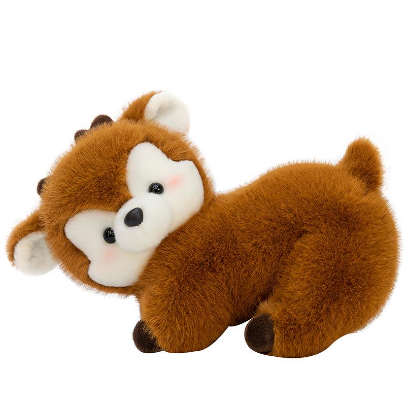 Soft and Cute Party Style Deer Plush Toys for Children's Birthday Gifts Cute Pets Home Decoration Event Gifts