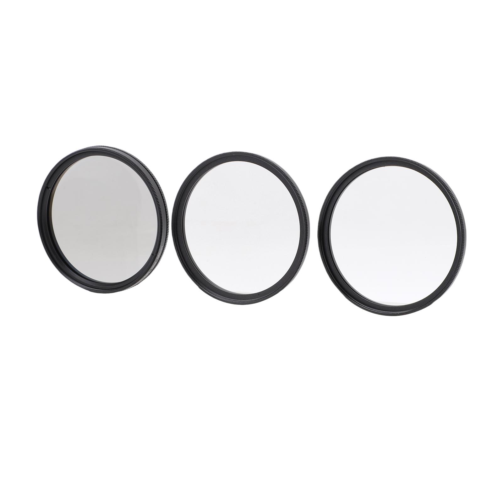 

Набор UV+CPL+1 4 Черных Софт-фильтров для объектива зеркальной камеры, портретной фотографии, видео-влога 58mm