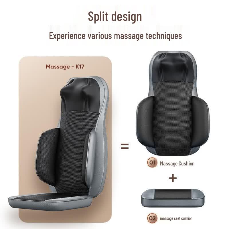 AUX Full Body Shiatsu Massage Cushion CN plug (adapter included)
