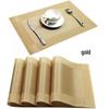 SPSR Simple Waterproof Heat-Insulating Placemats