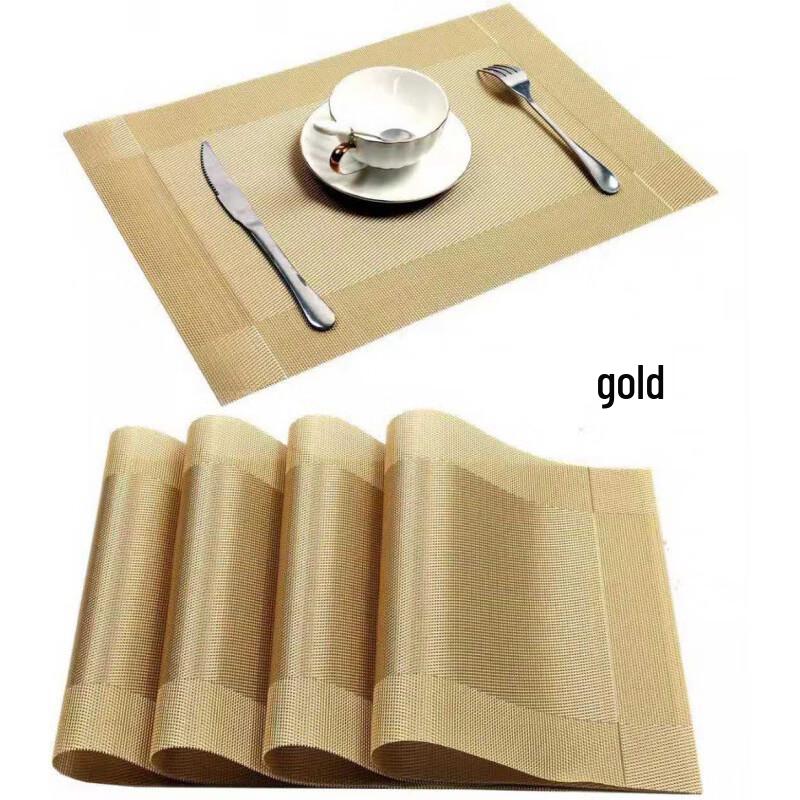 SPSR Simple Waterproof Heat-Insulating Placemats