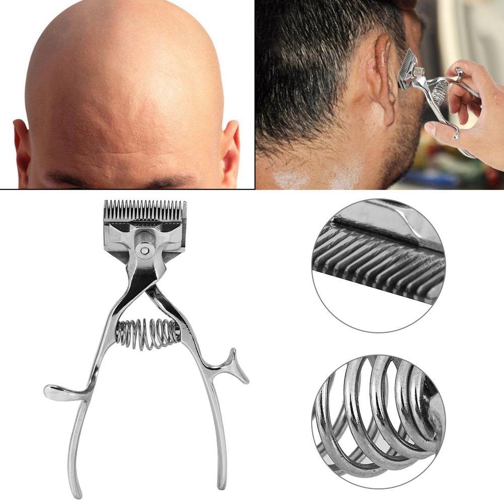 Hair Removal Trimmer Cutter Hand Classic Clipper Barber Stainless Steel Manual Haircut Tool