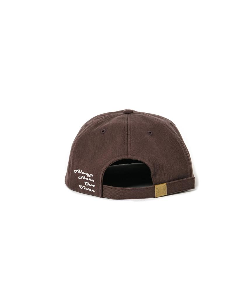 AMOU Spiral 5Pannel Cap Brown
