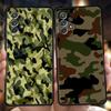 Phone Case for Samsung Galaxy A55 A53 A52 A52S A51 A41 A35 A32 A25 A23 A15 A13 A71 A72 Soft TPU Shell Camouflage Camo Military