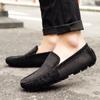 Men Loafers Casual Boat Shoes Handmade Footwear Breathable Suede Shoes Men Elegantes Leisure Walk Moccasins Slip On Mens Shoes