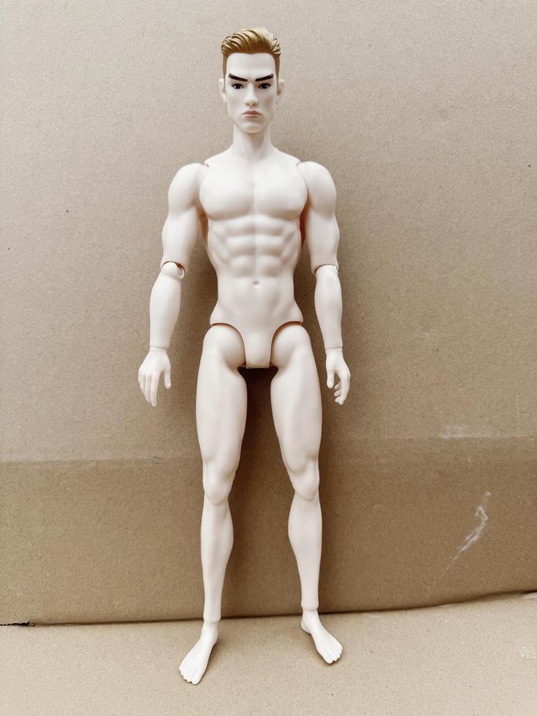 1/6 Jungenpuppe Männliche Figuren Gelenke Beweglich Solide 30cm Puppen Kinder DIY Spielzeug Geburtstagsgeschenke