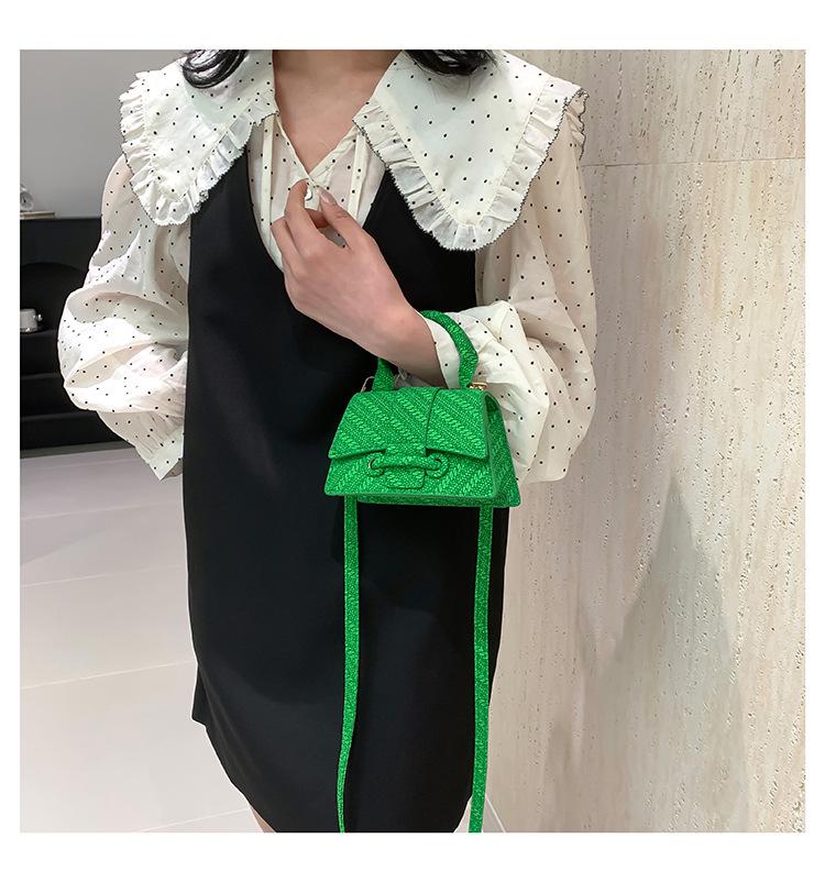 2024 Girlish Mini Handbag: New Spring-Summer Crossbody Coin Purse, Hot-Selling Square Bag for Women