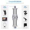 NEEWER 3 Pack Universal to Metal Male Converter Screw Adapter Spigot Stud for Light Stand Shoe Flash ST22 1/4" 3/8" Studio/Hot Shoe/Cold Adapter/Ball