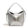 Chic Pu Leather Shoulder Bag 2024 Fashionable Spring Street Style Handbag