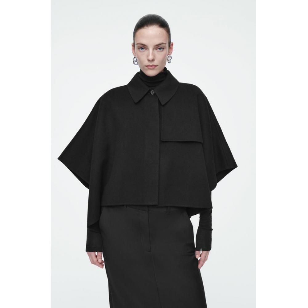 

Cos Japan Cropped Double Face Cape