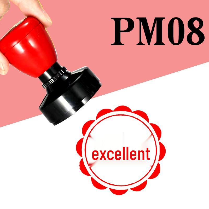 Teacher-Approved Chinese Homework Correction Stamp: Boosts Motivation with Encouragement and Completion Rewards