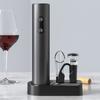 Electric Wine Opener Automatic Corkscrew Rechargeable Wine Dispenser Foil Cutter Vacuum Stopper Efficient Bottle Opener Tool for Kitchen Parties