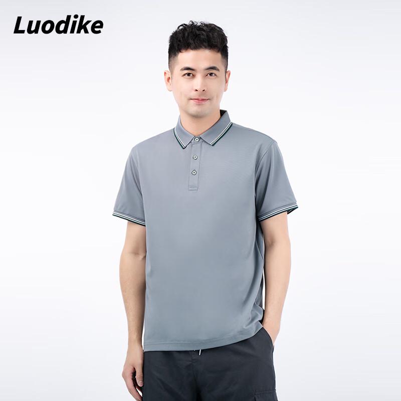 Luodike Unisex Quick-Dry Short Sleeve Polo Shirt A53VFT1131 S
