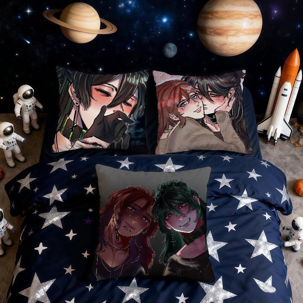 The Kid at the Back Game cushion cover Home Office Convenient Nordic Simplicity Hit With Zipper Cushion Cover