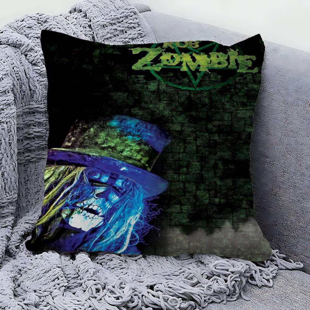 Rob Zombie Personalized Pillow Cover Kids Bedroom Wild Party Decor Pillowcase Kid Birthday Shower Gift