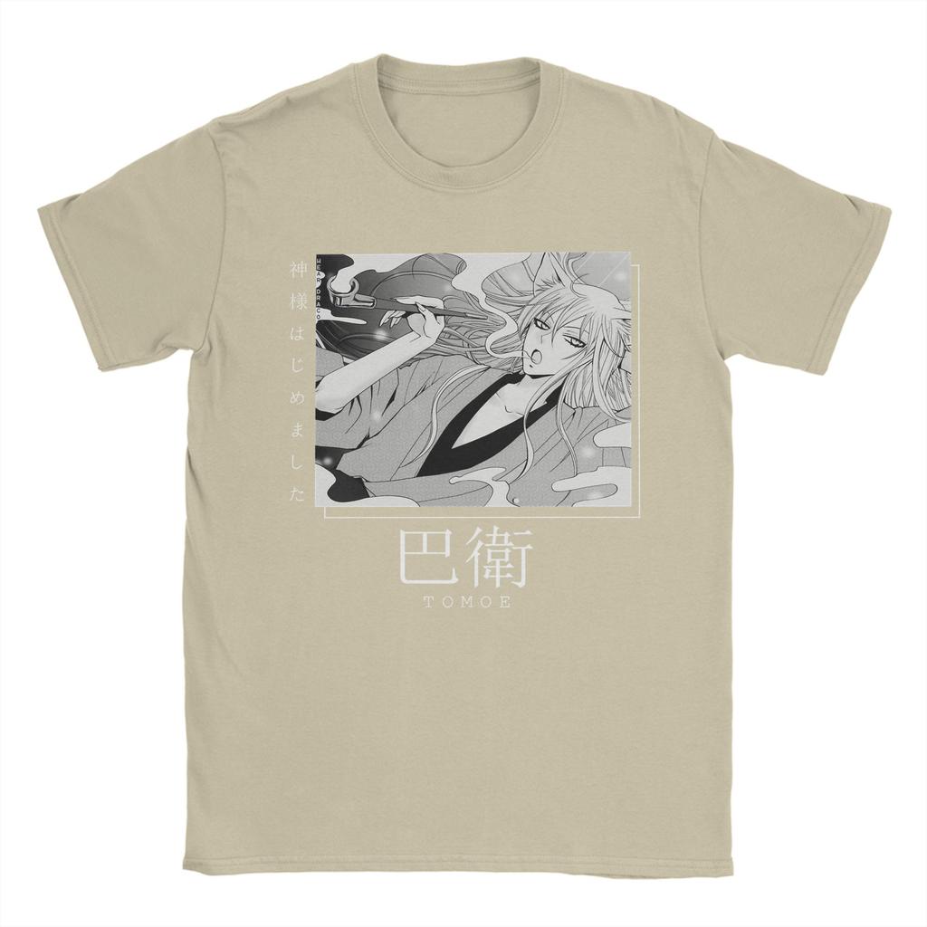 Men's Tomoe Kamisama Kiss T Shirt  Pure Cotton Tops Casual Short Sleeve Round Neck Tees Original T-Shirt