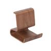 Walnut Solid Wood Mobile Phone Holder - Minimalist Desktop Stand and Storage Rack