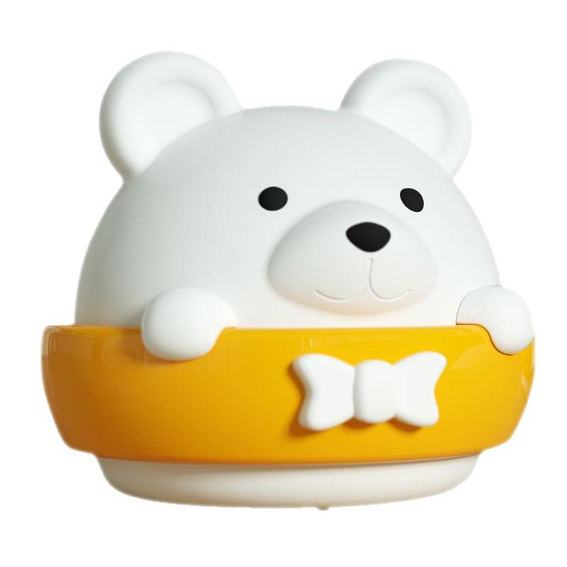 Remote-Control Plug-In & Rechargeable Night Light for Newborns - Ideal for Bedside, Breastfeeding, and Nighttime Baby Care