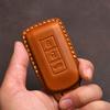 Genuine Leather Protector for Mitsubishi Lancer 10 Outlander Ex Asx Rvr Eclipse Cross Pajero Sport L200 Key Case Cover Fob