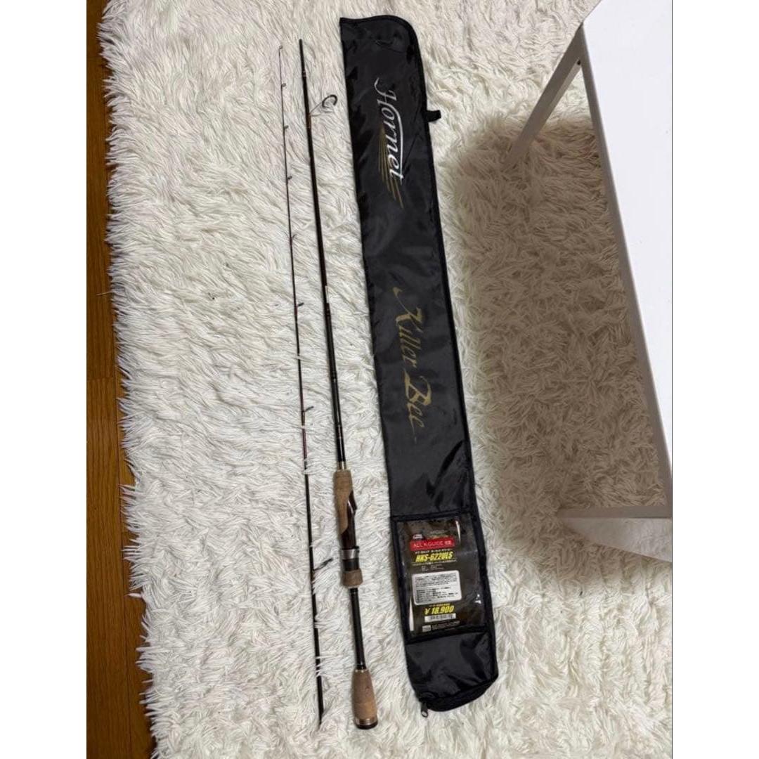 Used Abu Garcia Hornet Killer Bee HKS-622ULS
