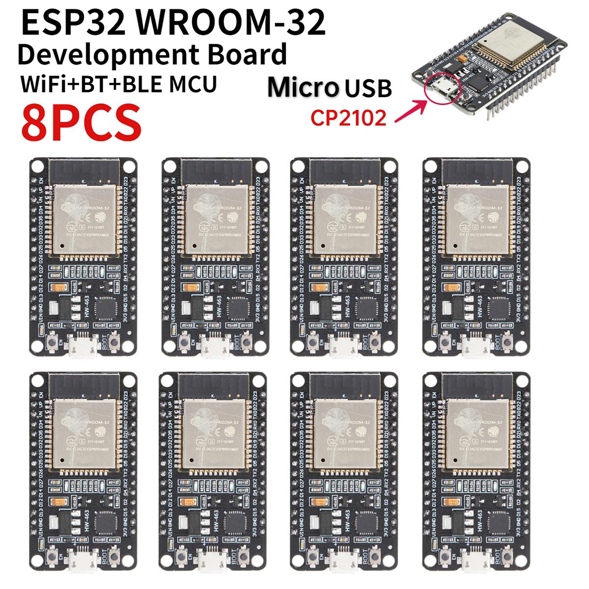 

Плата розробки ESP32 -32 ТИП-C CH340C/ USB CP2102 WiFi+Bluetooth Наднизьке енергоспоживання Двоядерний Бездротовий Модуль