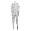 BARBARA Women S Green Floral Print Pajama Homewear Awp4572r