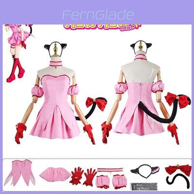 Tokyo Mew Mew Momomiya Ichigo Fantasia Cosplay Roupa Feminina Outfits Poliéster Xs-xxxl