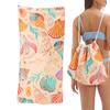 Beach Towel Printed Towel Portable with Storage Bag Large Beach Towel Bath Towel Quick-drying Towel for Vacation Outdoor