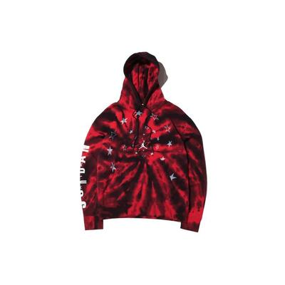 Jordan Legacy AJ6 Fleece Pullover Hoodie Men Tops Gym-Red DD5226-010