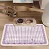 Pet Cat Feeding Mat - PVC Waterproof, Non-stick, Hair/Bite Resistant, Splash-Proof