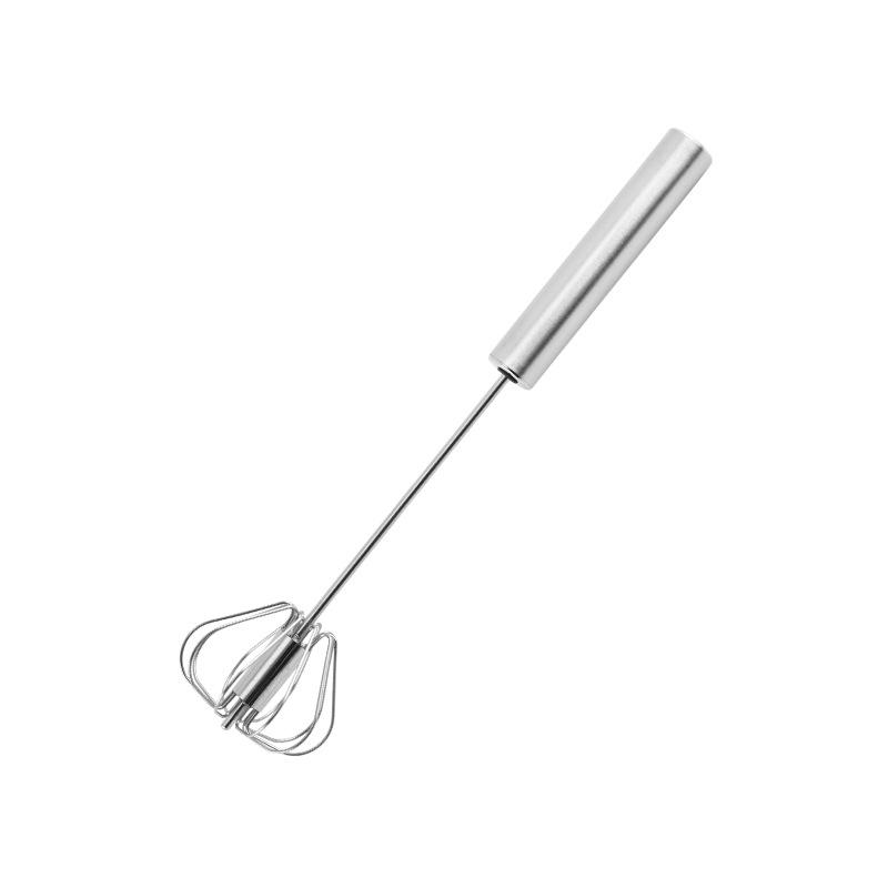 430 Stainless Steel Semi-Automatic Egg Beater & Whisk for Cream and Baking