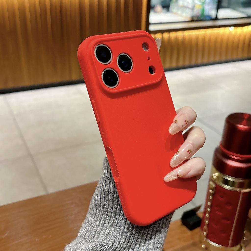 al For  Liquid Silicone Magnetic Case For For Iphone 17 Air 16 1 14 Plus 13 17 Pro Max Chinese New Year Red Soft Cover
